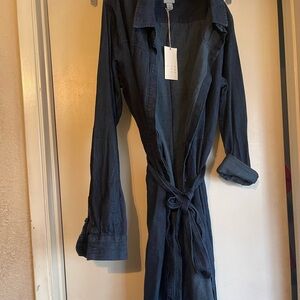 A New Day Navy Denim Dress